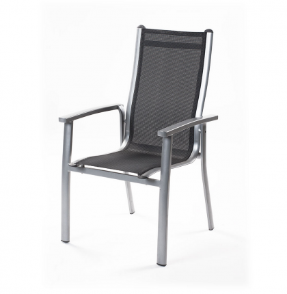 Aluminum stacking chair Nihal