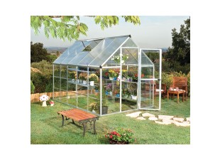 Palram hybrid polycarbonate greenhouse 6x10